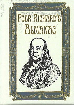 Poor Richard's Almanac Minibook (Hardback)