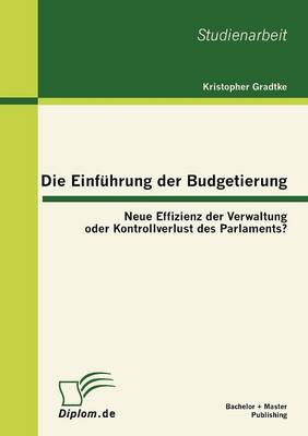 Die Einf Hrung Der Budgetierung: Neue Effizienz Der Verwaltung Oder Kontrollverlust Des Parlaments? (Paperback)