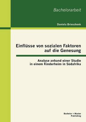 Einfl Sse Von Sozialen Faktoren Auf Die Genesung: Analyse Anhand Einer Studie in Einem Kinderheim in S Dafrika (Paperback)