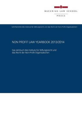 Non Profit Law Yearbook 2013/2014 (Paperback)