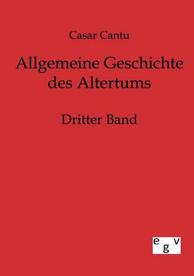Allgemeine Geschichte Des Altertums (Paperback)