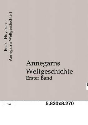 Annegarns Weltgeschichte (Paperback)