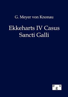 Ekkeharts IV Casus Sancti Galli (Paperback)