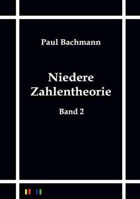 Niedere Zahlentheorie (Paperback)