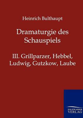 Dramaturgie Des Schauspiels (Paperback)