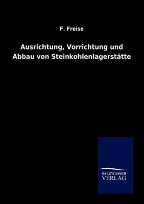 Ausrichtung, Vorrichtung Und Abbau Von Steinkohlenlagerstatten (Paperback)