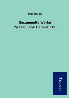 Gesammelte Werke (Paperback)