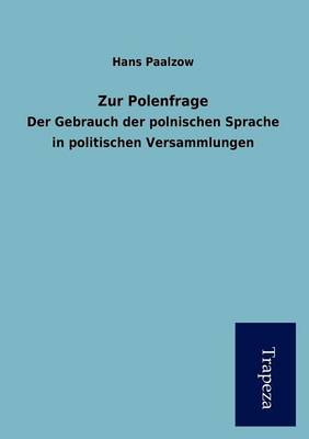 Zur Polenfrage (Paperback)