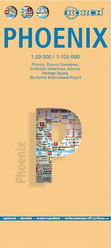 Phoenix / Downtown Phoenix / Arizona 2018 (Sheet map, folded)