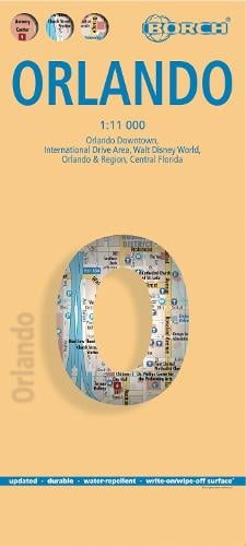 Orlando / Walt Disney World / Florida Central 2017 (Sheet map, folded)