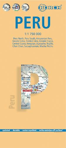 Peru / Amazonian Peru / Lima / Cuzco 2018 (Sheet map, folded)