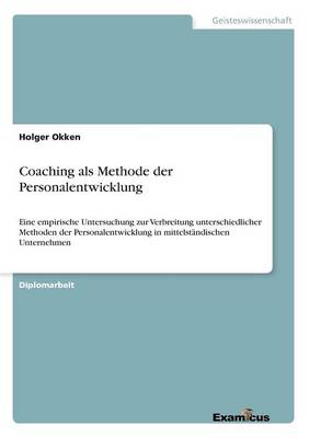 Coaching als Methode der Personalentwicklung (Paperback)