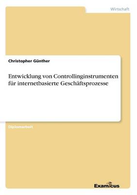 Entwicklung von Controllinginstrumenten fur internetbasierte Geschaftsprozesse (Paperback)