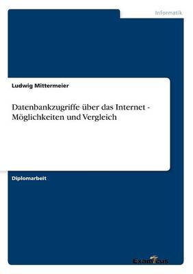 Datenbankzugriffe Uber Das Internet - Moglichkeiten Und Vergleich (Paperback)