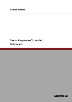 Global Corporate Citizenship (Paperback)