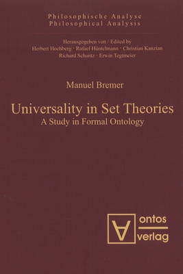 Universality in Set Theories: A Study in Formal Ontology (Hardback)