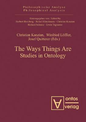 Ways Things are: Studies in Ontology (Hardback)