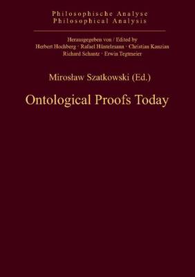 Ontological Proofs Today (Hardback)