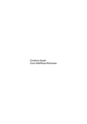 Christina Goestl - Coco Mattrosa Multiverse - Band 1 (Hardback)