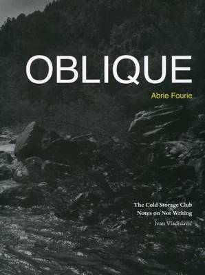 Abrie Fourie - Oblique (Paperback)