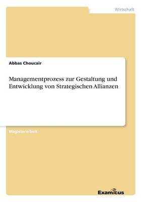 Managementprozess Zur Gestaltung Und Entwicklung Von Strategischen Allianzen (Paperback)