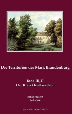 Territorien Der Mark Brandenburg (Hardback)