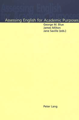 Assessing English for Academic Purposes (Paperback)