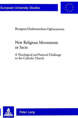 New Religious Movements or Sects - Europaische Hochschulschriften/European University Studies/Publications Universitaires Europeennes Reihe 23: Theologie/Series 23: Theology/Serie 23: Theologie v. 720 (Paperback)