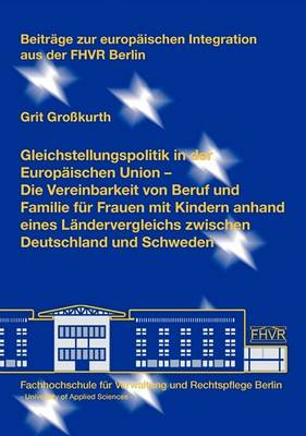 Gleichstellungspolitik in Der Europaischen Union (Paperback)