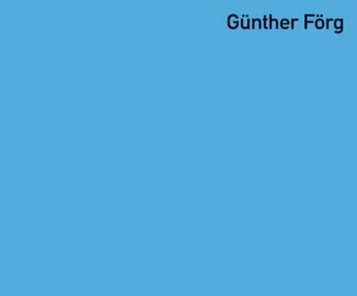Gunther Forg (Hardback)