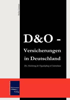 D&o-Versicherungen (Paperback)