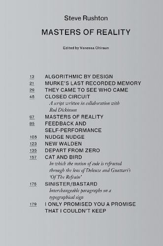 Steve Rushton - Masters of Reality (Hardback)