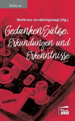 Gedankensatze (Paperback)