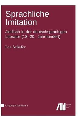 Sprachliche Imitation (Hardback)