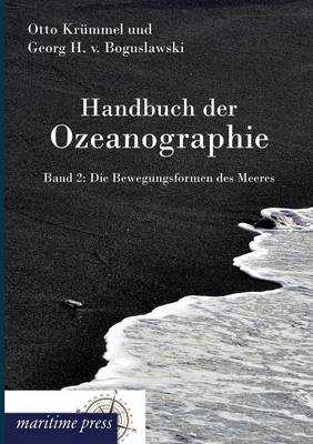 Handbuch Der Ozeanographie (Paperback)