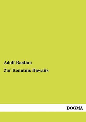 Zur Kenntnis Hawaiis (Paperback)