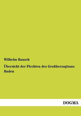 Ubersicht Der Flechten Des Grossherzogtums Baden (Paperback)
