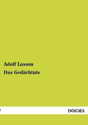 Das Gedachtnis (Paperback)
