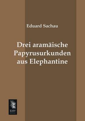 Drei Aramaische Papyrusurkunden Aus Elephantine (Paperback)