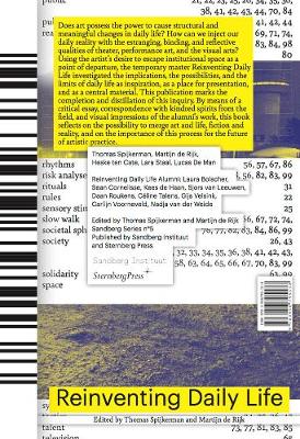 Reinventing Daily Life - Sternberg Press / Sandberg Series (Paperback)