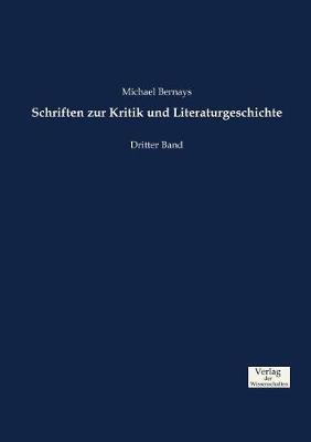 Schriften Zur Kritik Und Literaturgeschichte (Paperback)