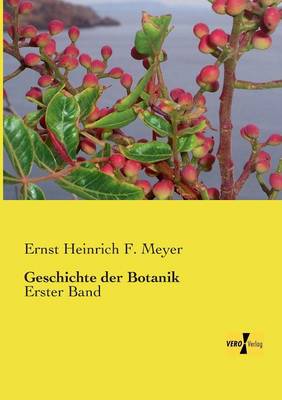 Geschichte Der Botanik (Paperback)