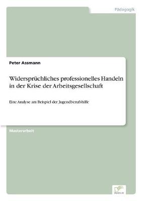 Widerspruchliches Professionelles Handeln in Der Krise Der Arbeitsgesellschaft (Paperback)