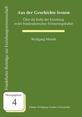 Aus Der Geschichte Lernen (Paperback)