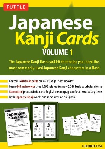 Alexander Kask Japanese Kanji Cards Kit Volume 1 Volume 1