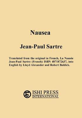Nausea Jean-Paul Sartre (Paperback)