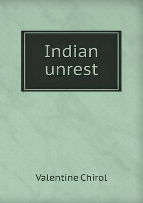 Indian Unrest (Paperback)
