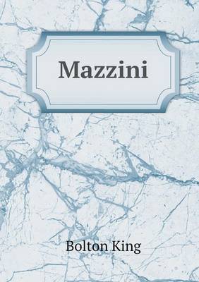 Mazzini (Paperback)