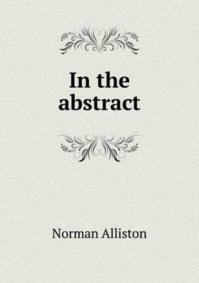 In the Abstract (Paperback)