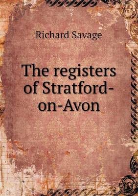 The Registers of Stratford-On-Avon (Paperback)